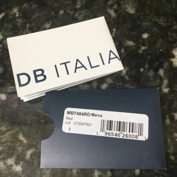 D&B Red Crossbody 100% Leather - Picture 10 of 10